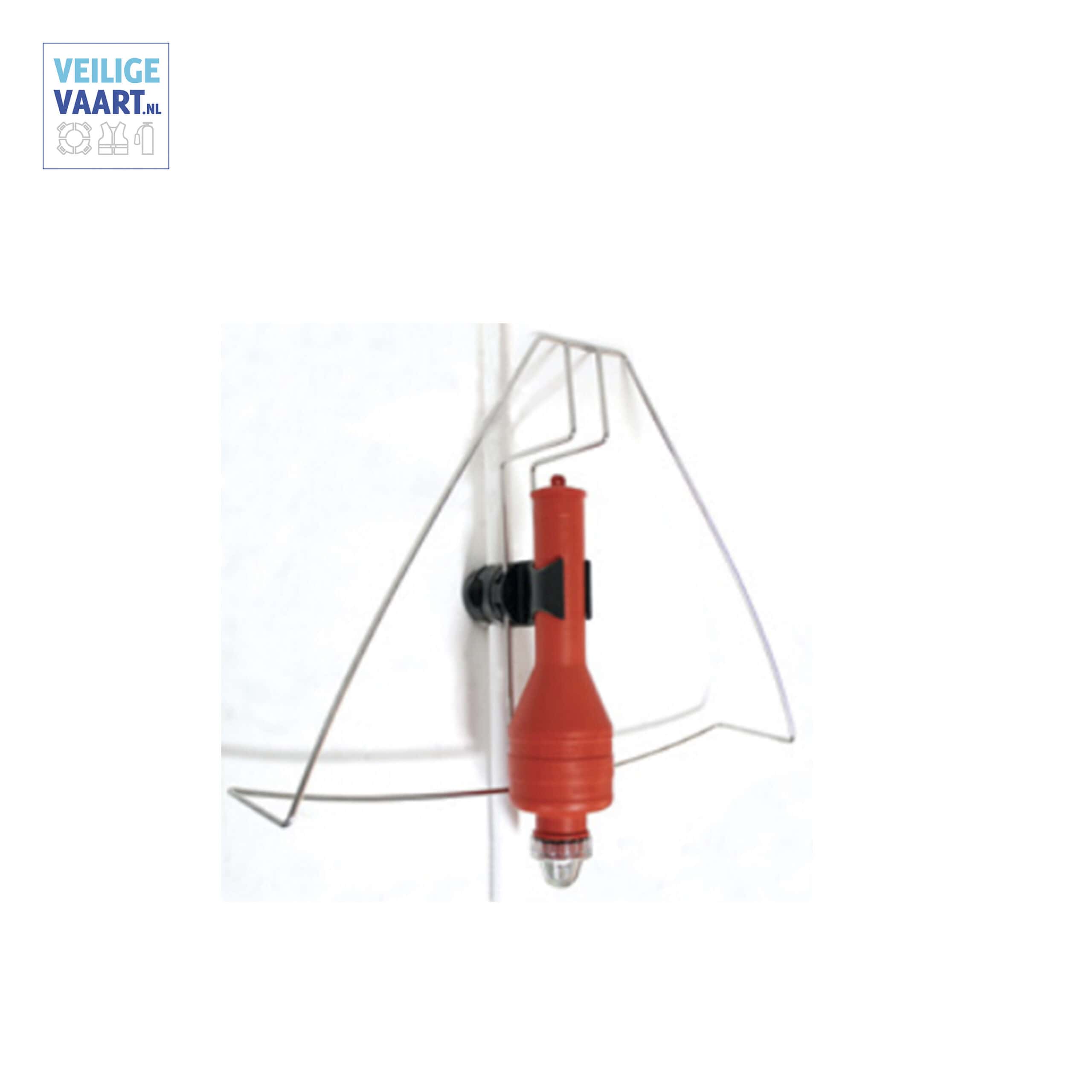 RVS_houder_voor_hoefijzer_reddingsboei_compleet rvs houder hoefijzerboei compleet