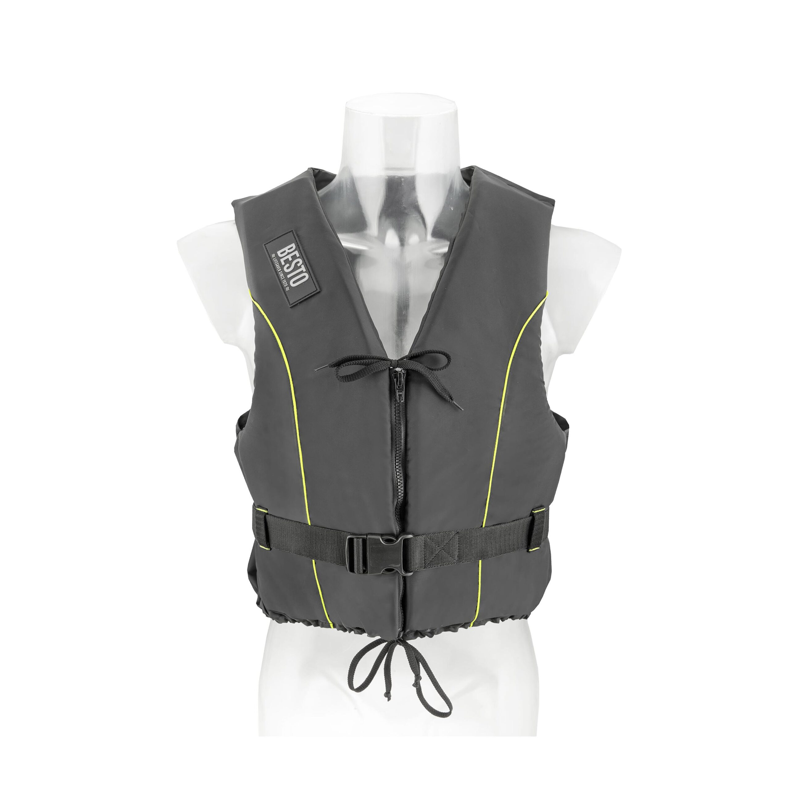 dinghy all black yellow