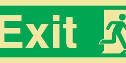 exit pictogram