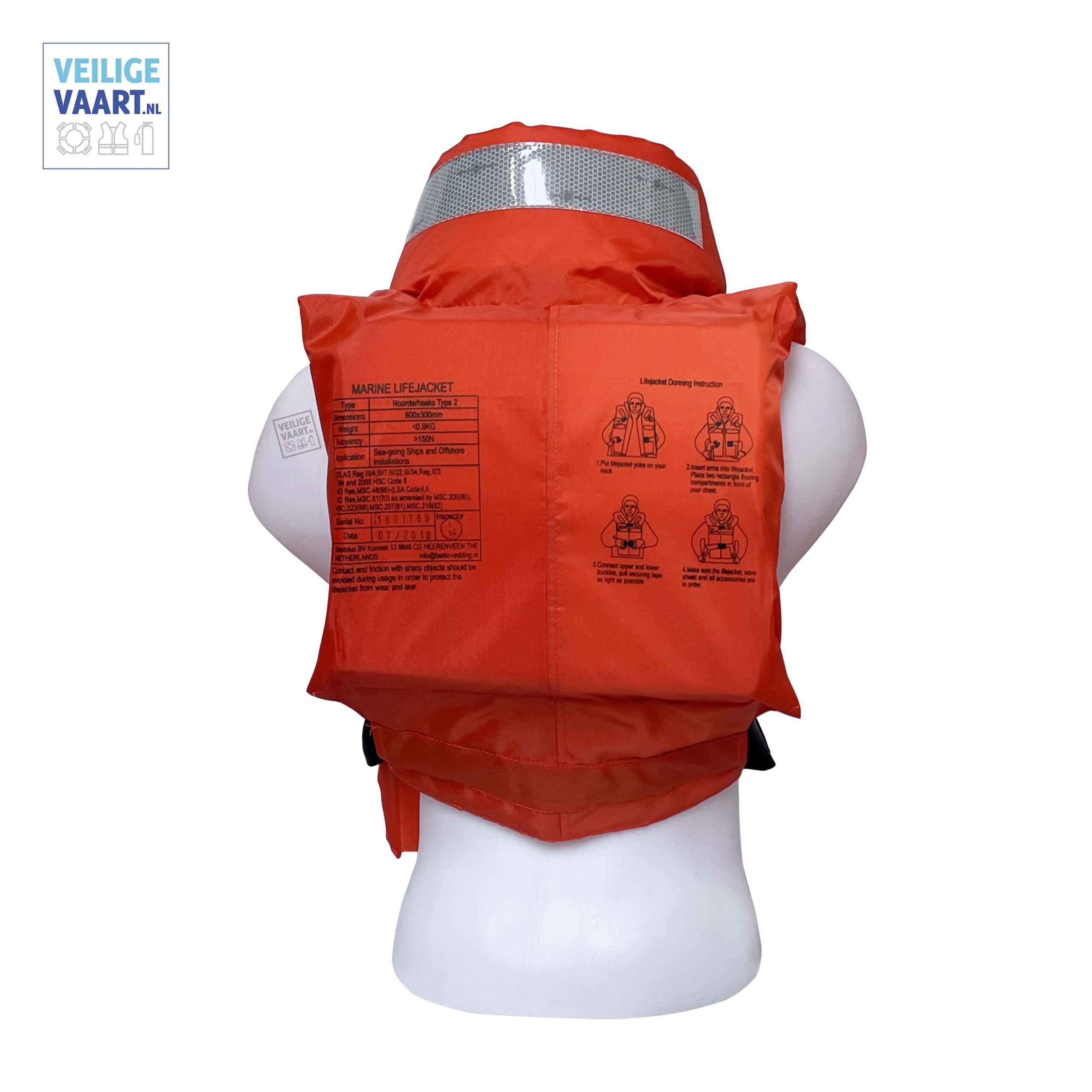 Besto 150n SOLAS werkvest