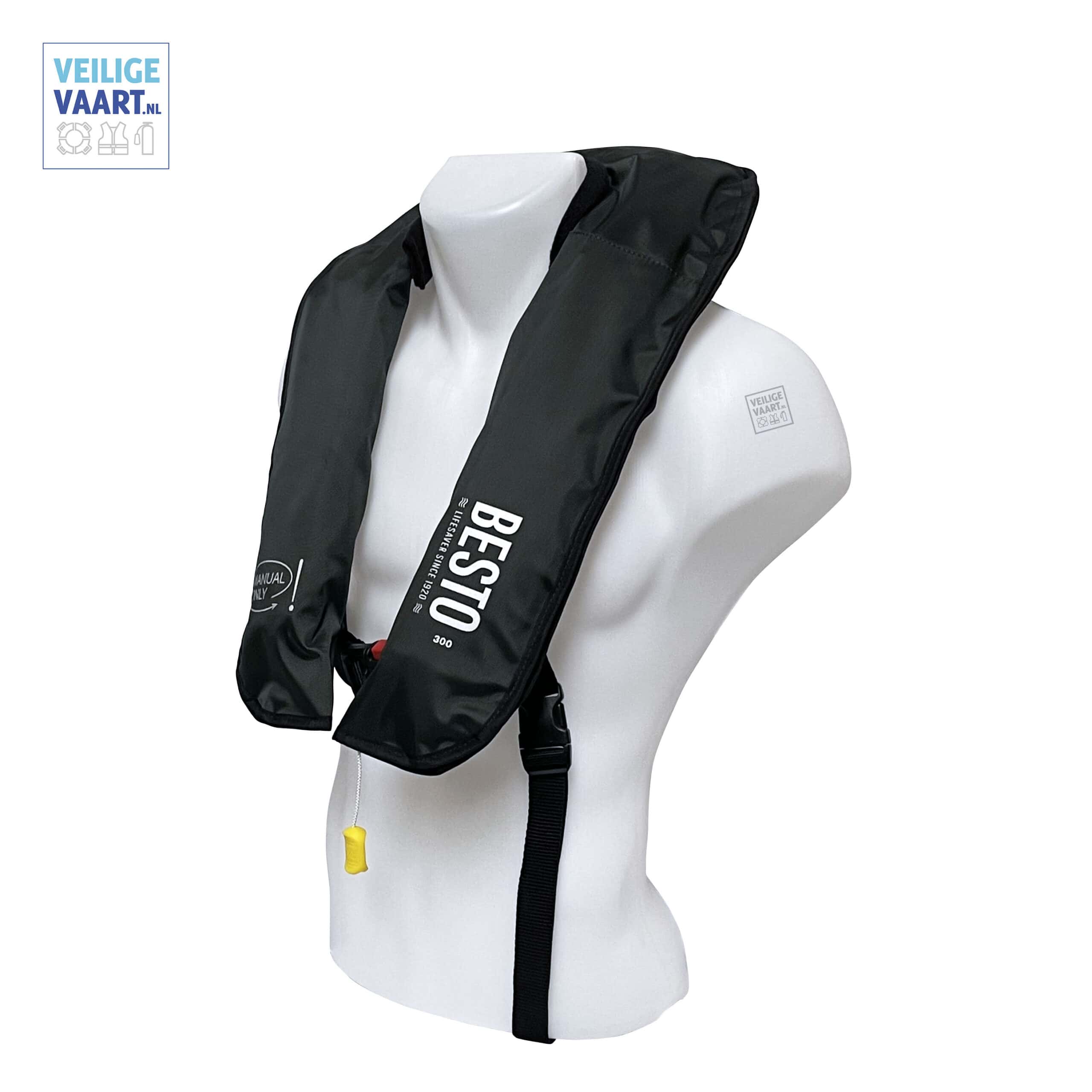 Besto reddingsvest groen 300n manueel