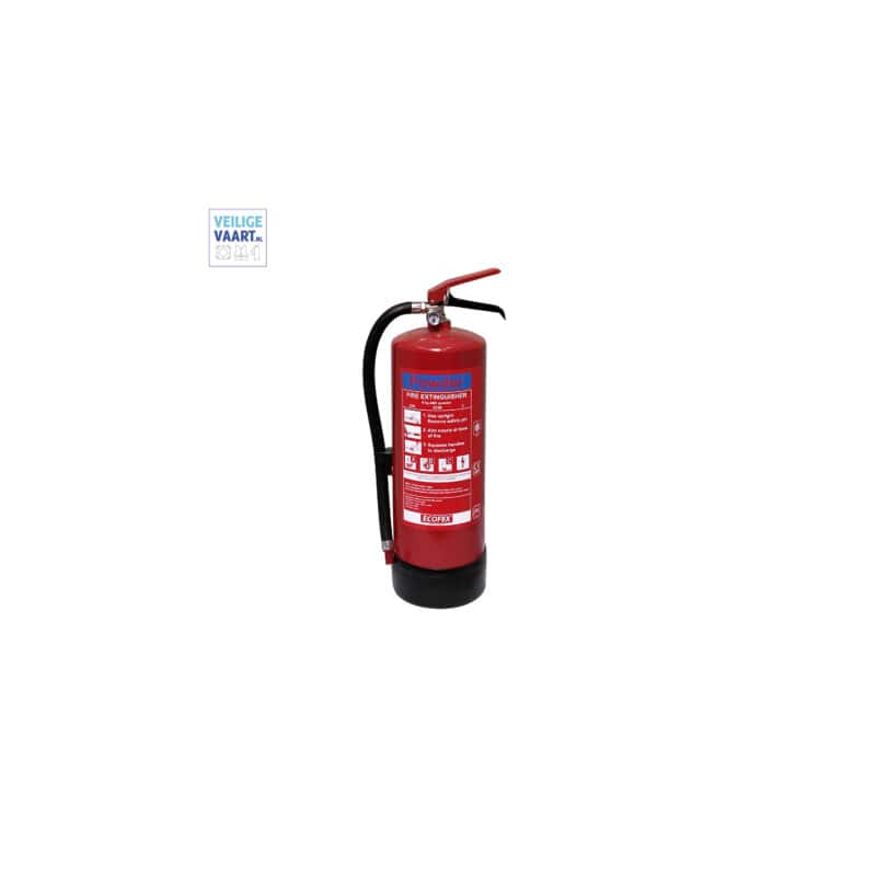 ecofex brandblusser fire 6kg poeder zonder logo