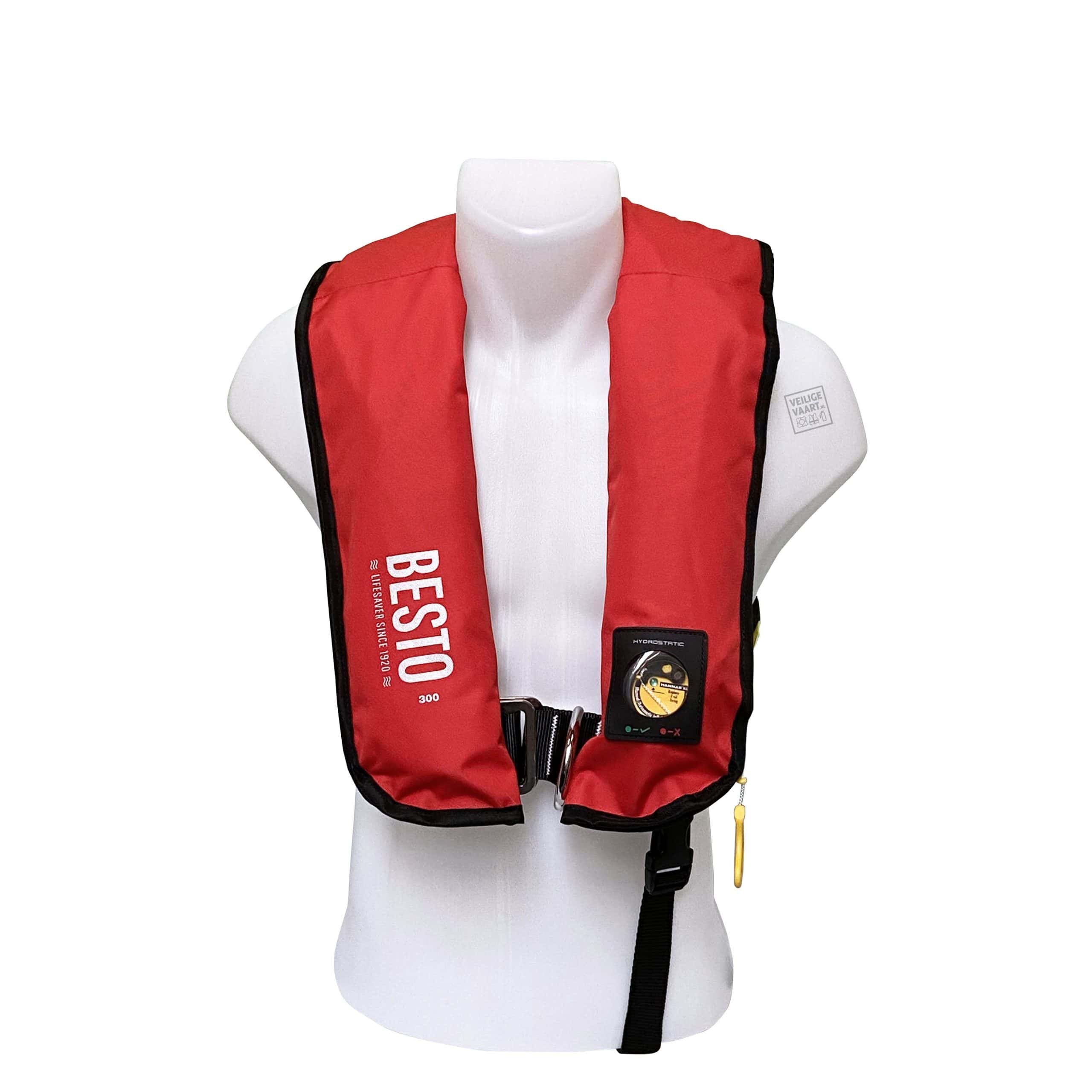 besto300n hammar hydrostatic red zonder logo Hammar reddingsvest
