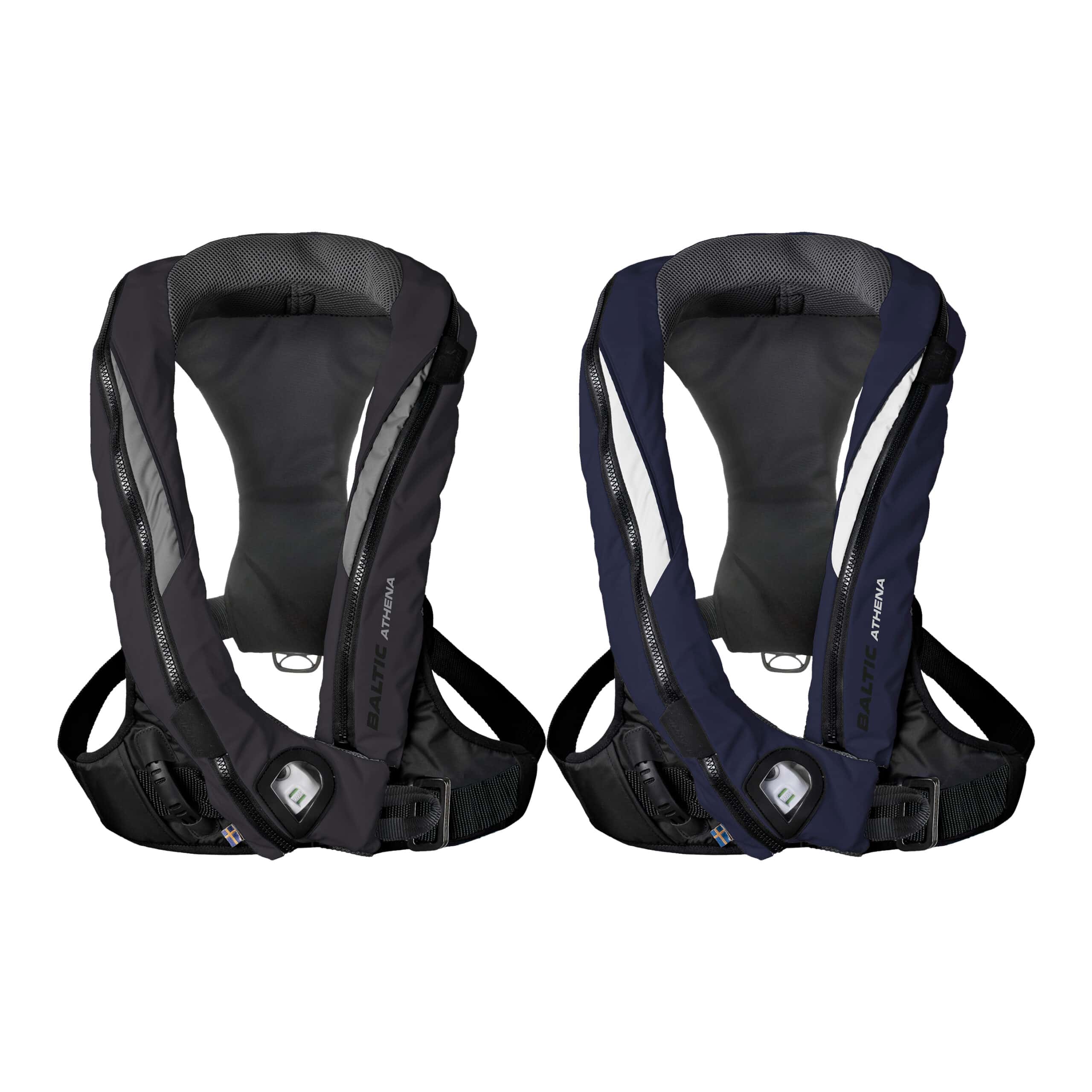 Athena 165 harnas zwart-navy Baltic athena harnas reddingsvest