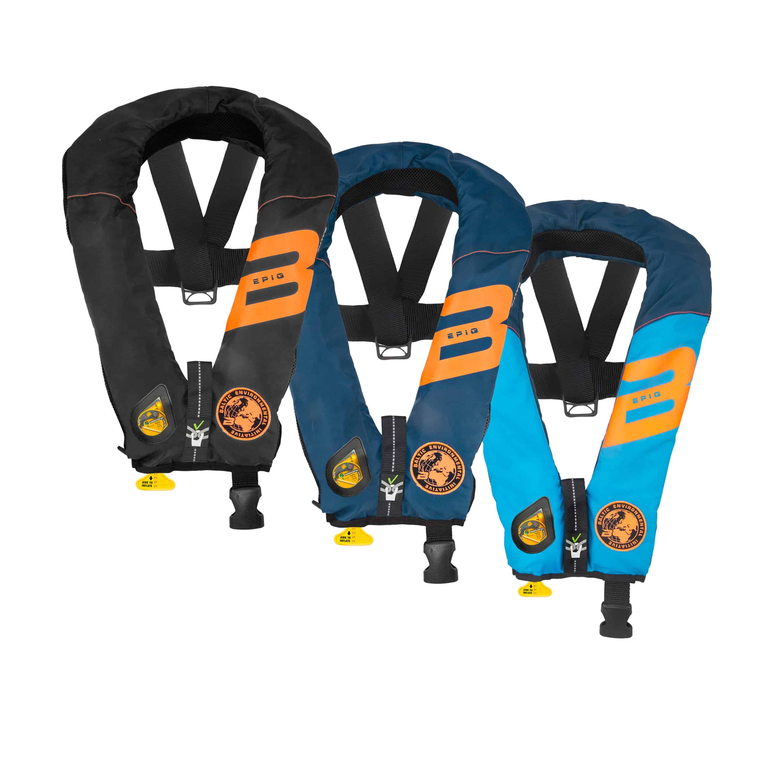 Epiq harnas zwart-navy-blauw Baltic epiq harnas reddingsvest